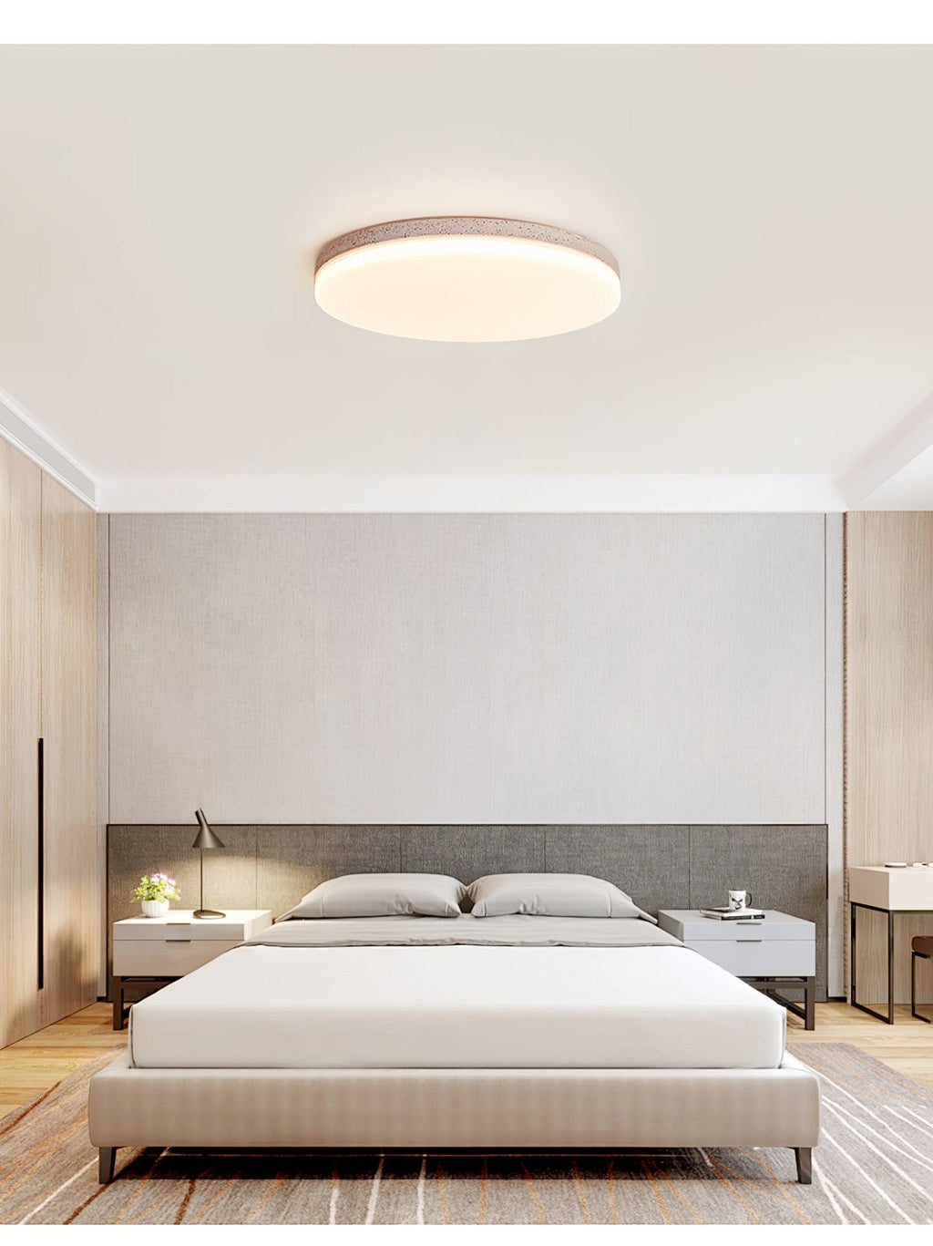 Orla travertin loftslampe | Fioriscas