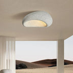 Wabi-sabi-loftlampe med håndlavet metaldesign, Kairoa