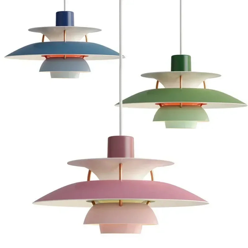 Lumora Nordic Dome Ceiling Light, Remote Color-Changing Mood Lighting