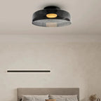 Håndlavet loftslampe i glas, Lumenweave nordisk design med flere niveauer
