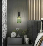 Nordic Fluted Glass Pendant Light for Kitchen Islands and Dining