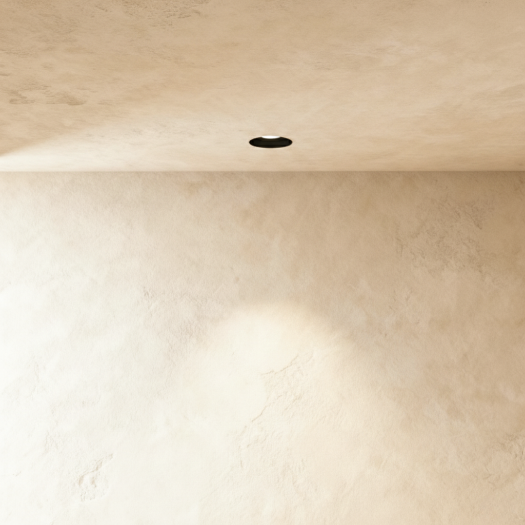 Downlight empotrado sin marco AeroShade para techos arquitectónicos