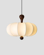 Jovian White Sculpted Pendant Lamp | Fioriscas