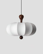 Jovian White Sculpted Pendant Lamp | Fioriscas