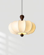 Jovian White Sculpted Pendant Lamp | Fioriscas