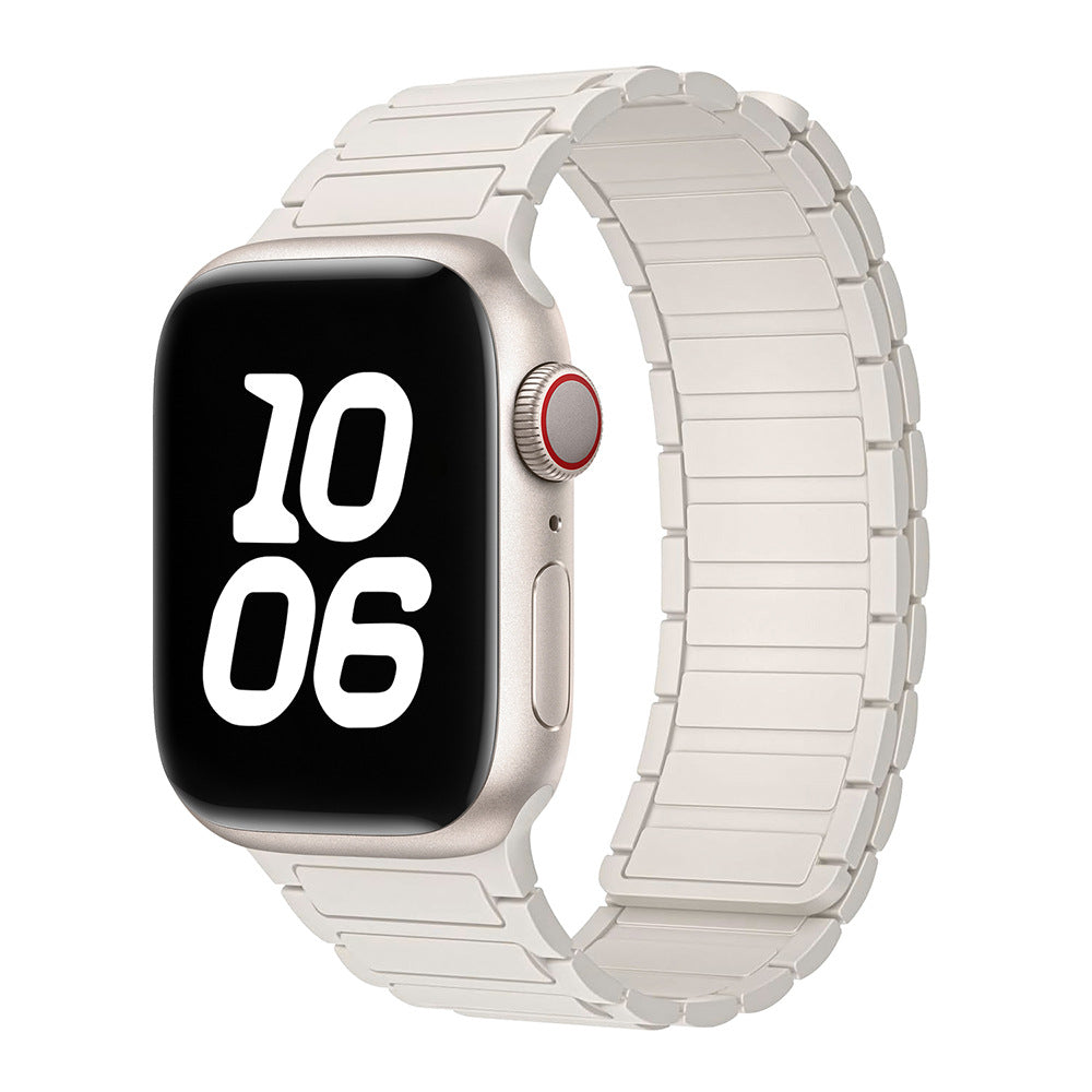 NexaLoop řemínek na Apple Watch, silikonové magnetické zapínání na smyčku