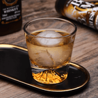 Sada whisky sklenic Edo Kiriko, ručně broušené japonské křišťálové řemeslo
