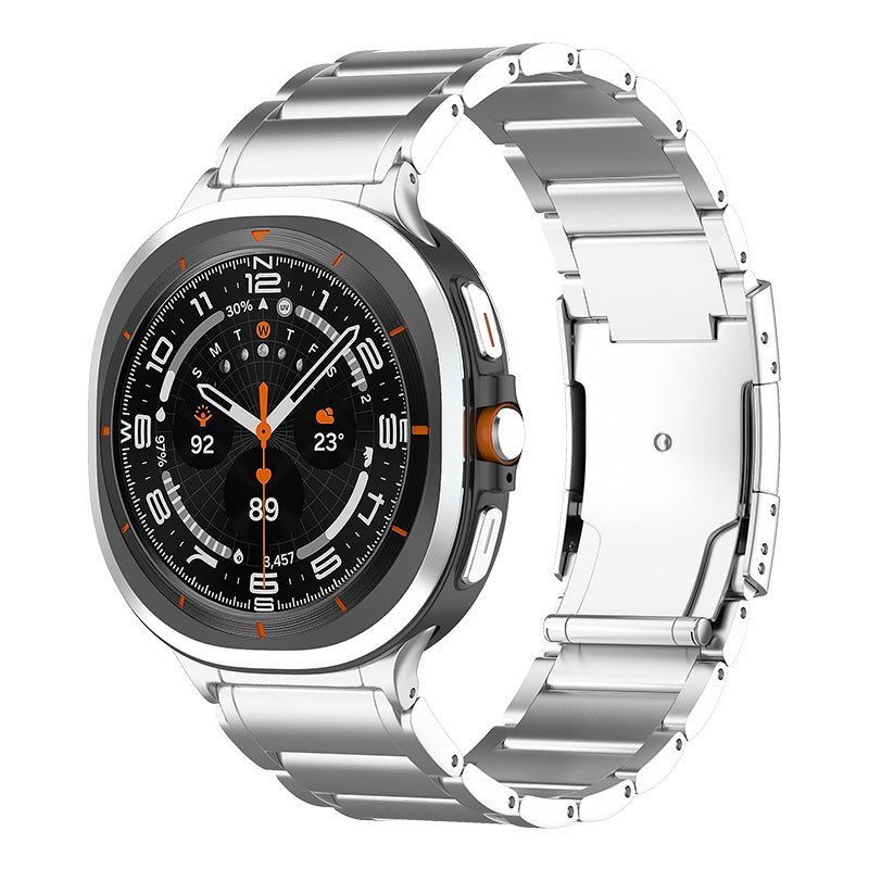 Tytanowa bransoleta do zegarka Samsung Galaxy Watch Ultra, wykończenie Aurelion DLC