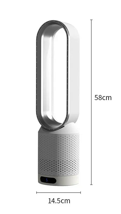 AeroNova Breeze bladeloze torenventilator, luchtkoeler en luchtreiniger