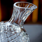 Křišťálová karafa na víno Aurelia vyrobená ručním foukáním s 360° otočným aerátorem