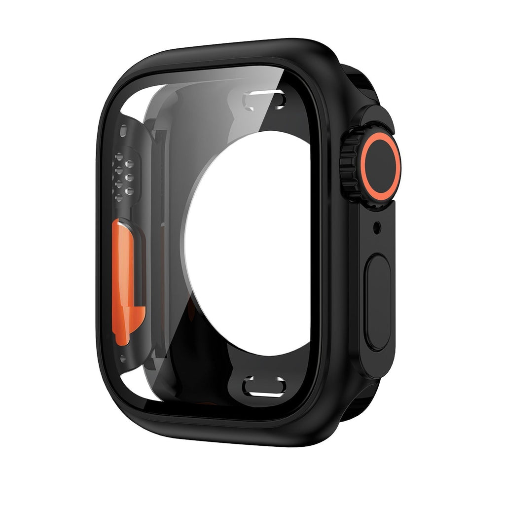 Apple Watch Case With Built-In Tempered Glass Screen Cover