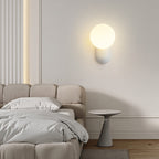 Lampada da parete moderna a LED Valentina in resina e vetro per camera da letto/soggiorno | Fioriscas