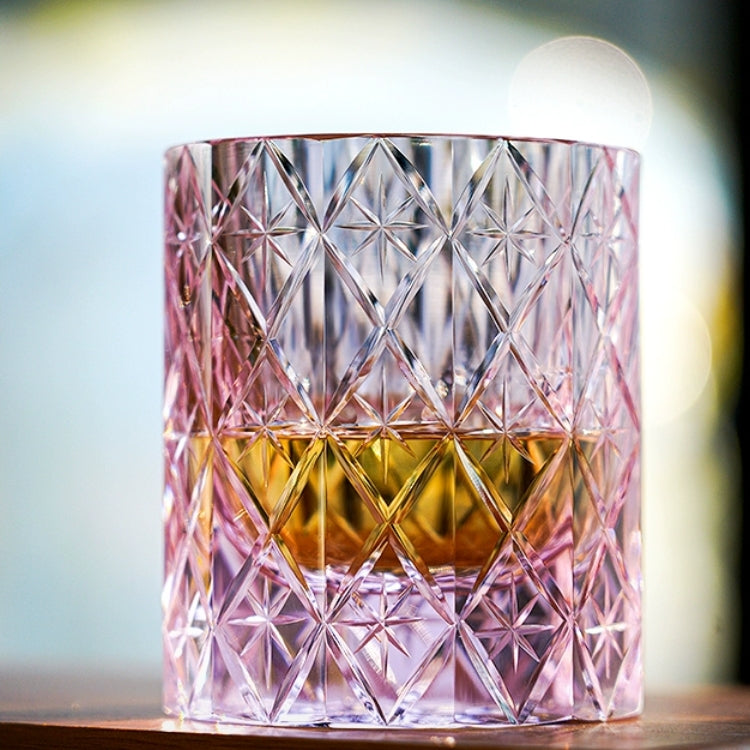 Hoshira Celestial Edo Kiriko Whisky Glass In Wooden Gift Box
