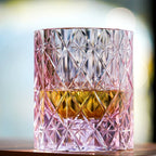 Hoshira Celestial Edo Kiriko Whisky Glass In Wooden Gift Box
