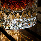 Hoshira Celestial Edo Kiriko Whisky Glass In Wooden Gift Box