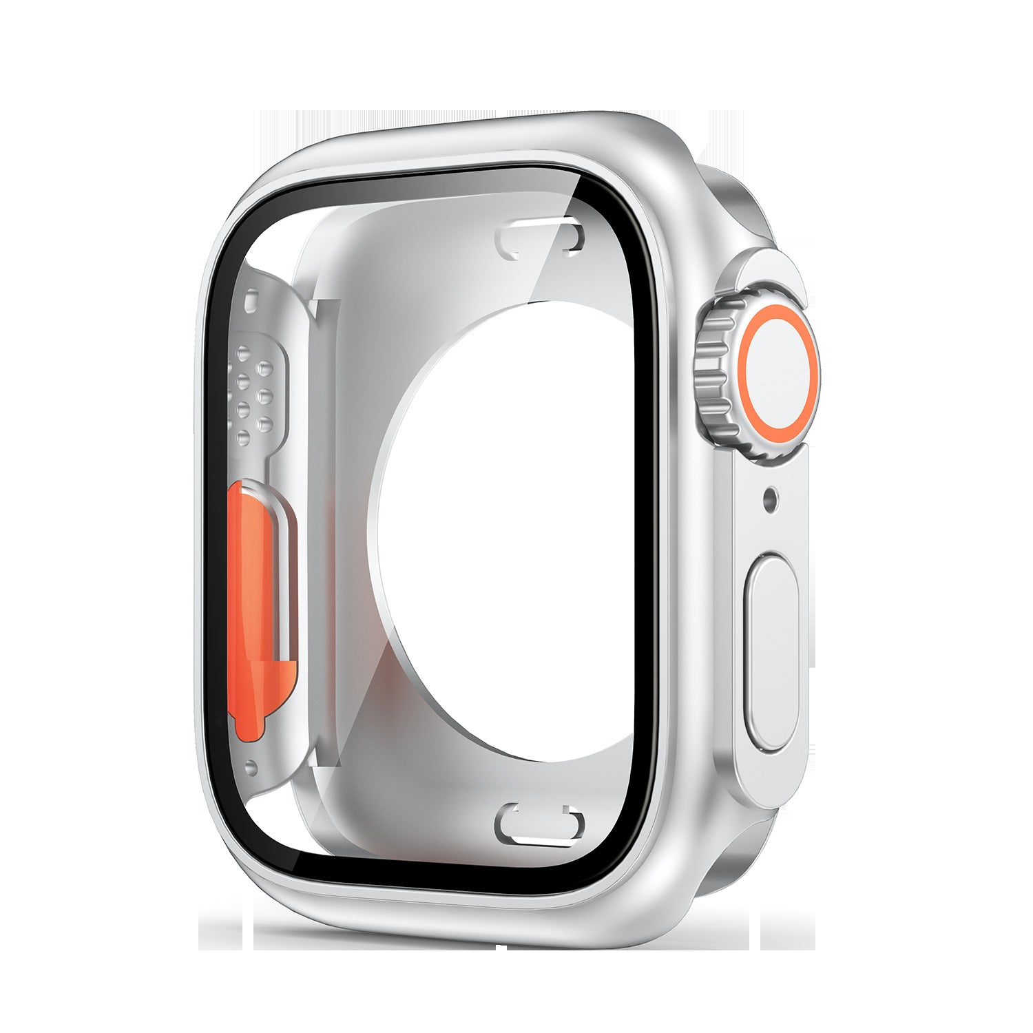 Apple Watch Case With Built-In Tempered Glass Screen Cover