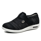 Breite Mesh-Wanderschuhe mit verstellbaren Riemen und zusätzlicher Tiefe