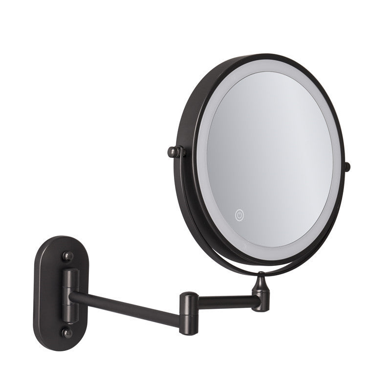 Luxa LED-scheerspiegel voor wandmontage, oplaadbaar, 3× of 10× vergroting