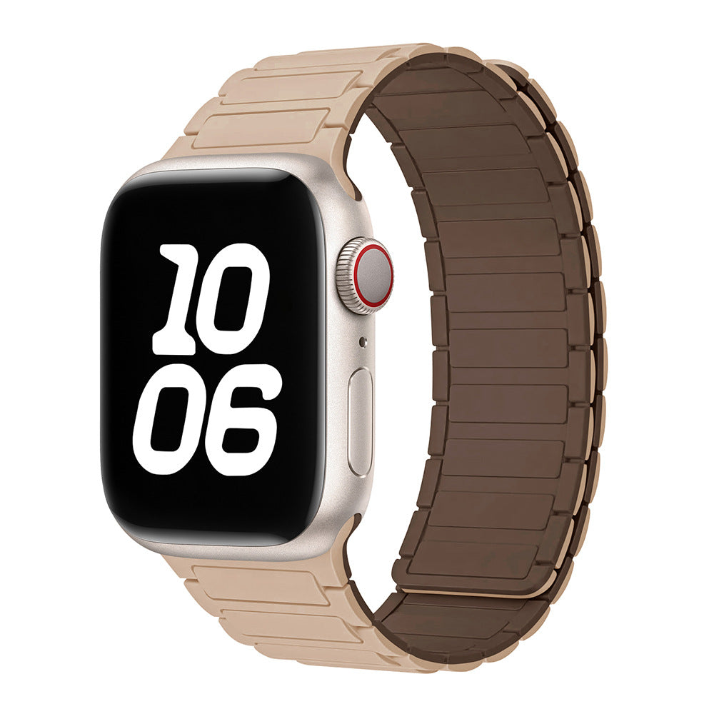NexaLoop řemínek na Apple Watch, silikonové magnetické zapínání na smyčku