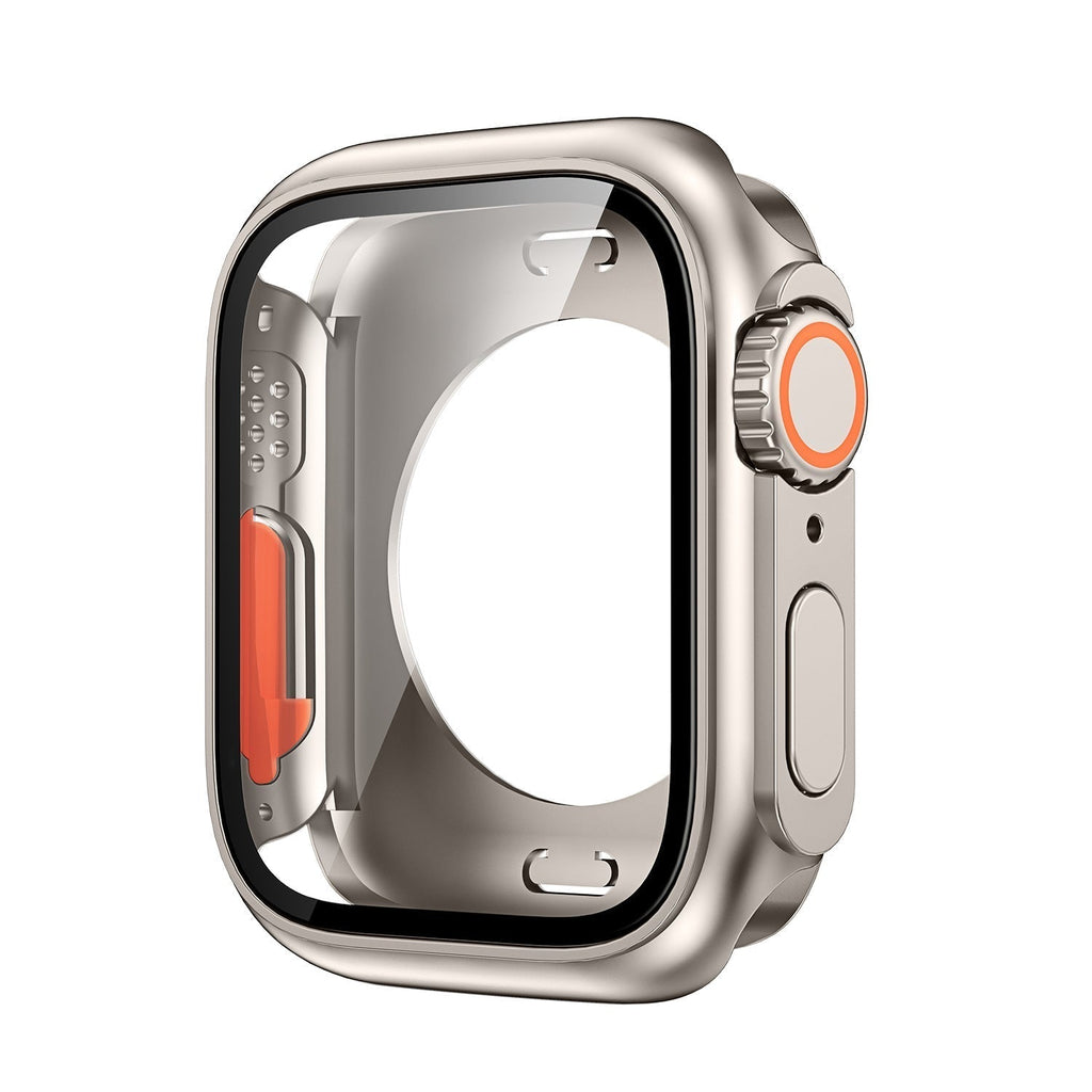 Apple Watch Case With Built-In Tempered Glass Screen Cover