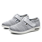 Breite Mesh-Wanderschuhe mit verstellbaren Riemen und zusätzlicher Tiefe