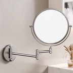 Luxa LED-scheerspiegel voor wandmontage, oplaadbaar, 3× of 10× vergroting