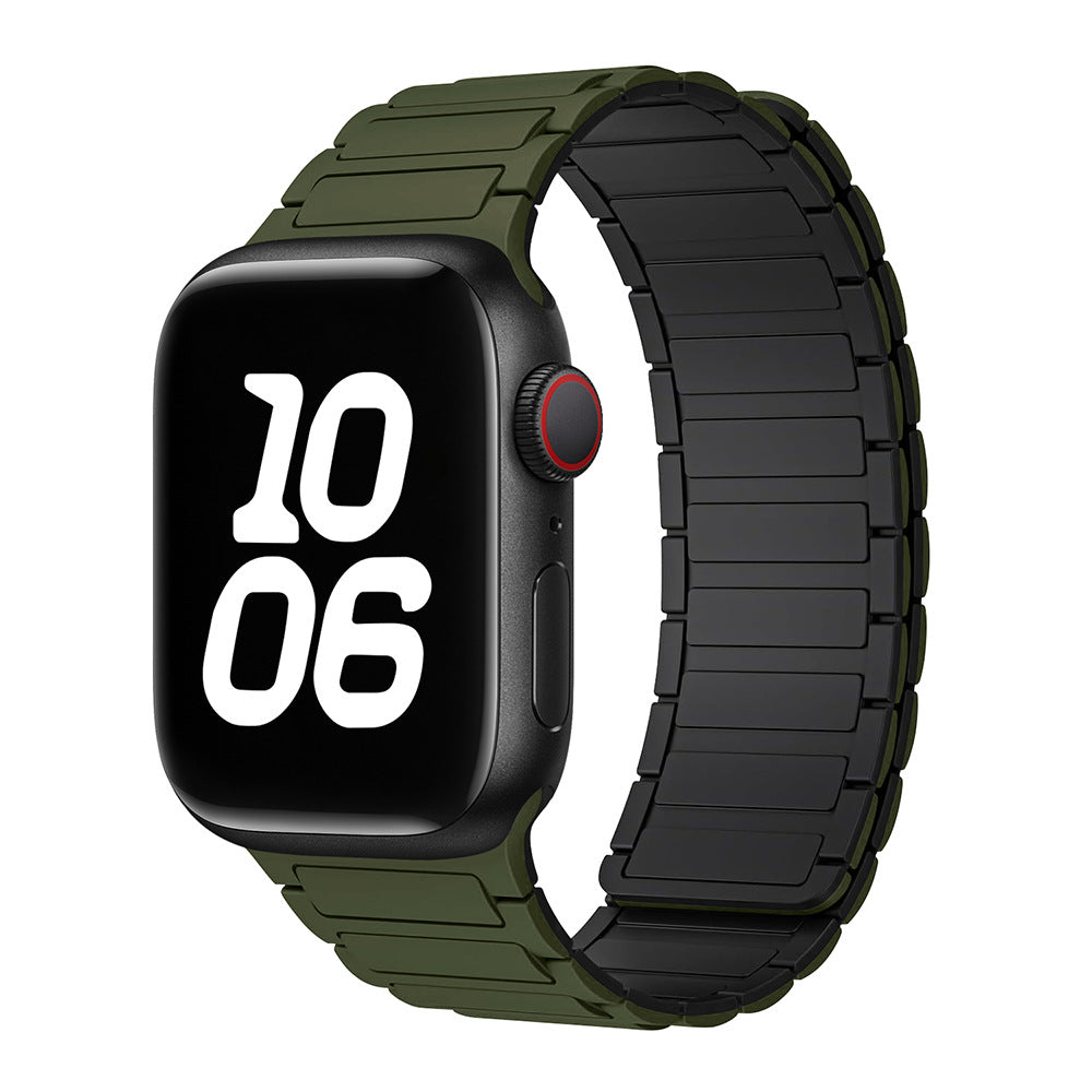 NexaLoop řemínek na Apple Watch, silikonové magnetické zapínání na smyčku