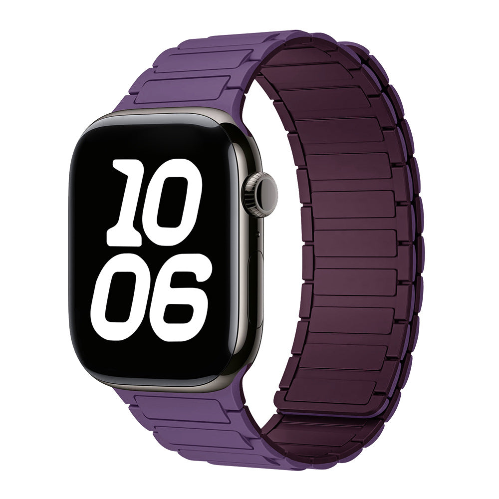 NexaLoop řemínek na Apple Watch, silikonové magnetické zapínání na smyčku