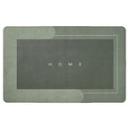 Quick-Dry Microfiber Bath Mat, Aurea Plush Absorbent Bathroom Rug