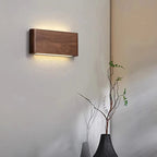 Applique murale moderne en bois avec 3 modes de couleur - Fioriscas
