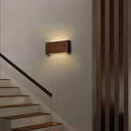 Applique murale moderne en bois avec 3 modes de couleur - Fioriscas