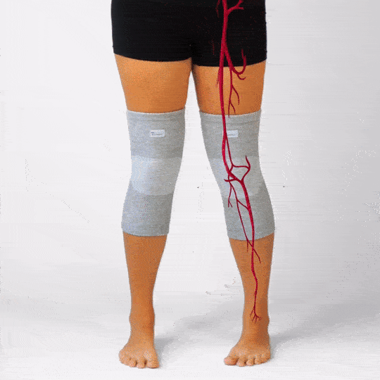 Comfort Bamboo Knee Sleeve for Everyday Support & Lasting Comfort | Fioriscas