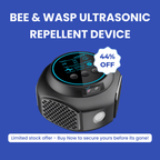 Breevo 360° repellente a ultrasuoni con spina per api e vespe, per patii