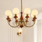 Evanthe lysekrone glas | Fioriscas