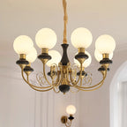 Evanthe lysekrone glas | Fioriscas