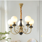 Evanthe lysekrone glas | Fioriscas