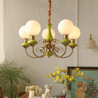 Evanthe lysekrone glas | Fioriscas