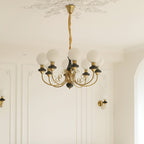 Evanthe lysekrone glas | Fioriscas