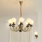 Evanthe lysekrone glas | Fioriscas