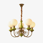 Evanthe lysekrone glas | Fioriscas