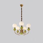 Evanthe lysekrone glas | Fioriscas