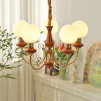 Evanthe lysekrone glas | Fioriscas