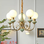 Evanthe lysekrone glas | Fioriscas