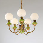 Evanthe lysekrone glas | Fioriscas