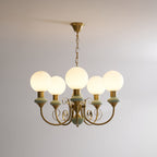 Evanthe lysekrone glas | Fioriscas