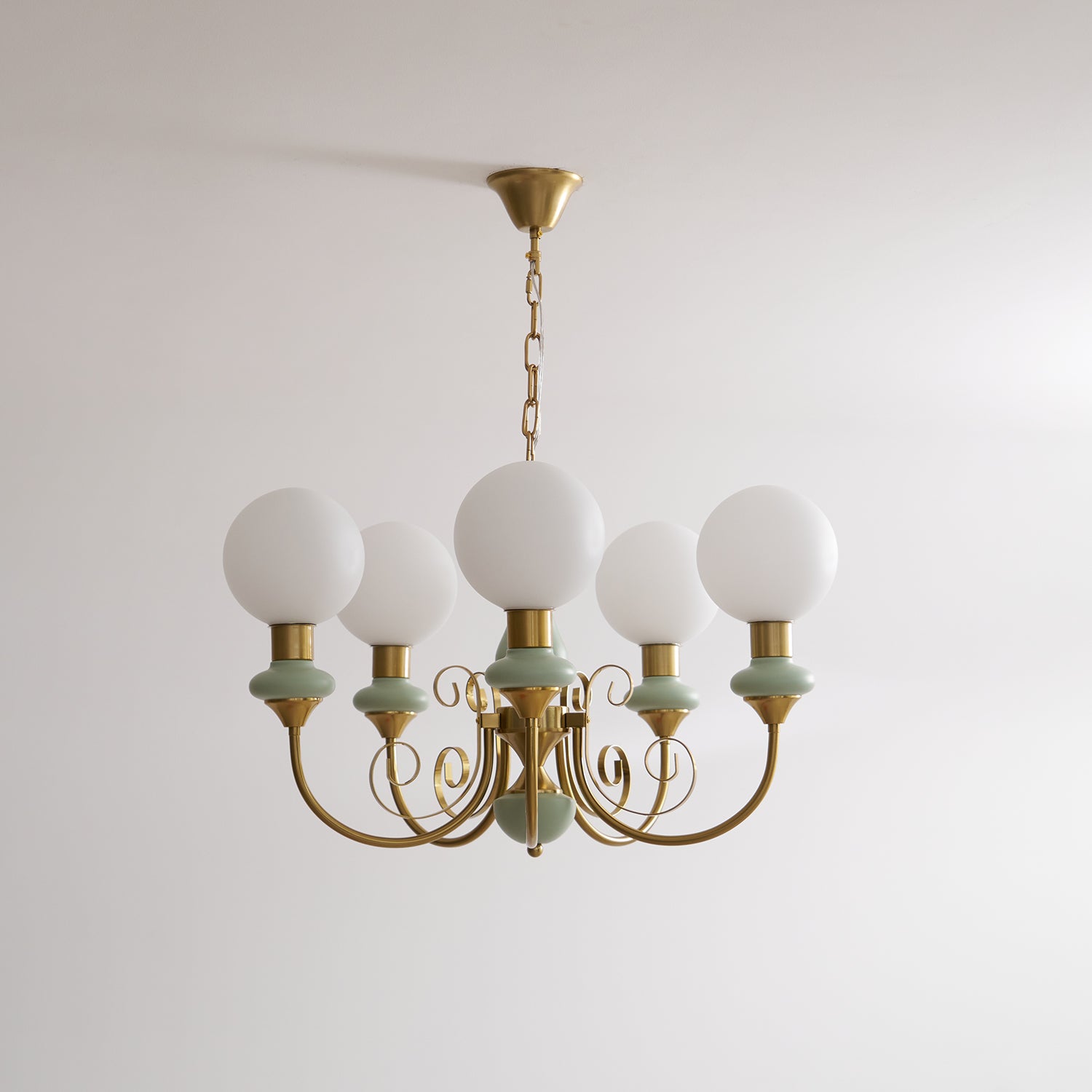Evanthe lysekrone glas | Fioriscas