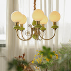 Evanthe lysekrone glas | Fioriscas