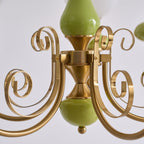 Evanthe lysekrone glas | Fioriscas