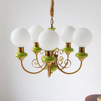 Evanthe lysekrone glas | Fioriscas