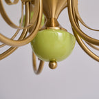 Evanthe lysekrone glas | Fioriscas